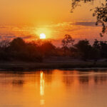 Okavango sunset (image by John McLoughlin)