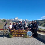 The group at Mount Fitzroy (image by Mark Pearman)