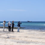 Birding on Berbera Beach (image by Mark Beaman)