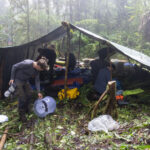 Our camp in the highlands of Bougainville (image by Mark Beaman)