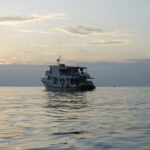 Birdquest's liveaboard boat in the Louisiade Islands (image by Mark Beaman)