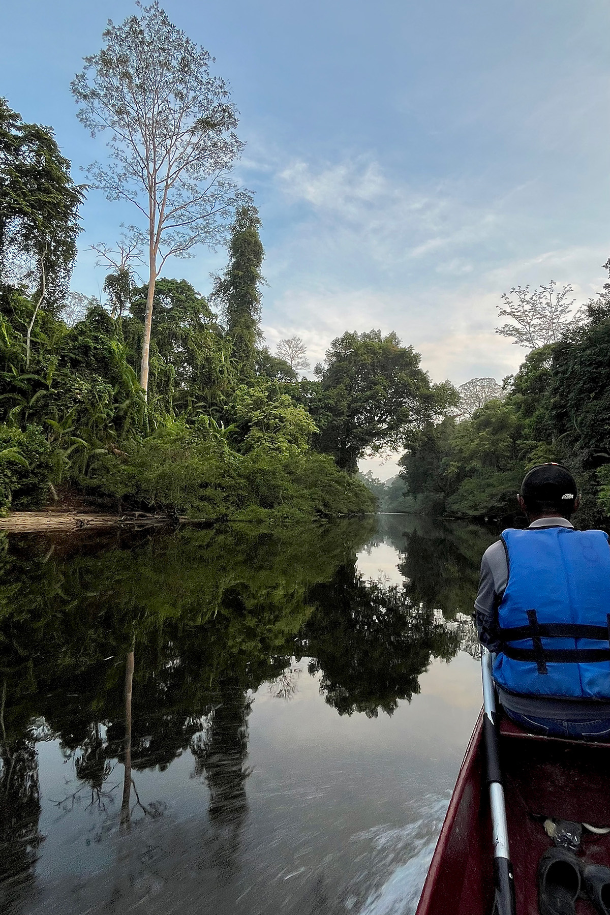 Heading upstream at Taman Negara (image by Craig Robson)