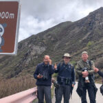 After walking up from 3800 m this felt like a great achievement! (image by Simon Mitchell)