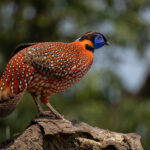 Temminck's Tragopan (image by Simon Mitchell)