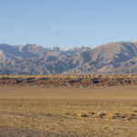 Steppe and badlands near the Jargalant range (image by Mark Beaman)