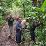 Birding at Tangkoko (image by Craig Robson)