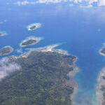Flying to Fera Island from Guadalcanal; nearly there! (image by Diedert Koppenol)