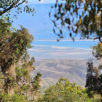 Looking over Lago Enriquillo to Haiti (image by Eustace Barnes)