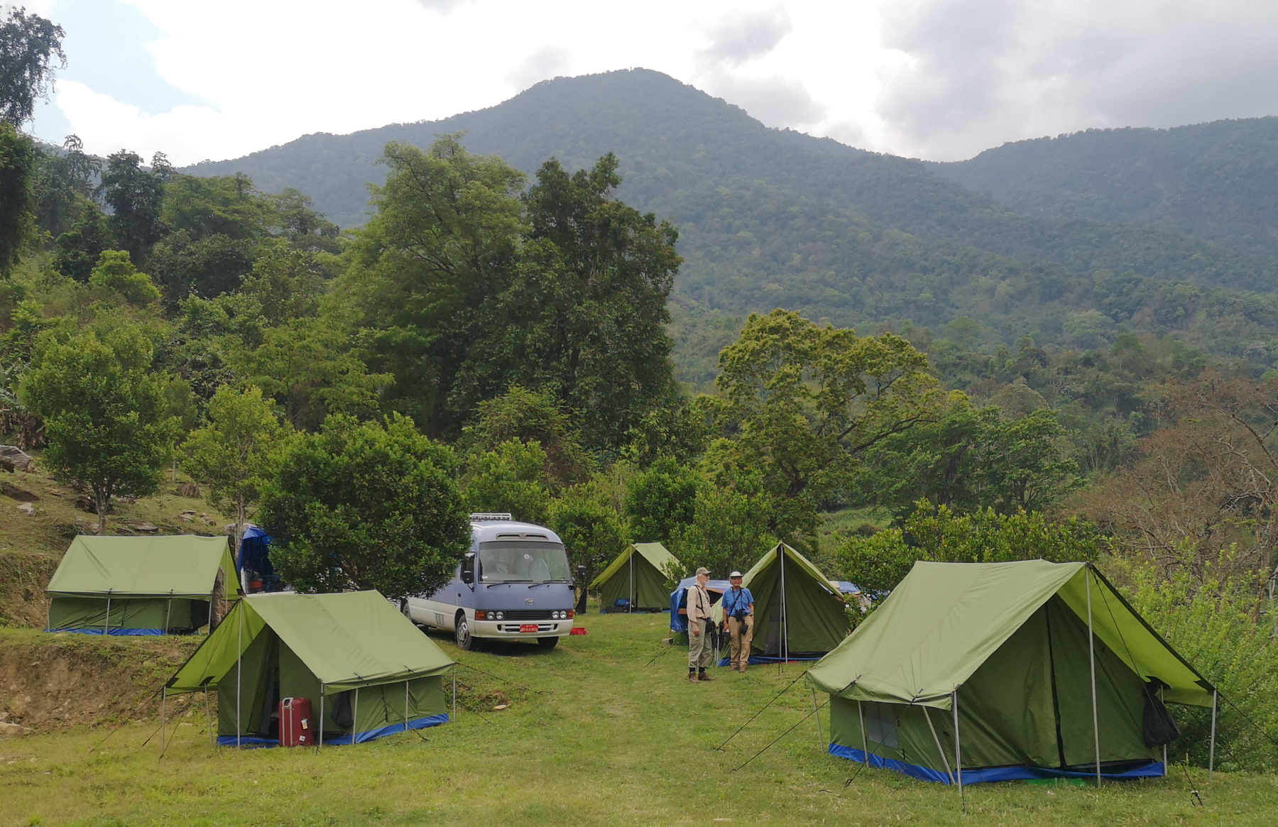 Tingtibi Camp (image by Dave Farrow)