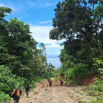 The old logging road up to Tirotonga (image by Diedert Koppenol)