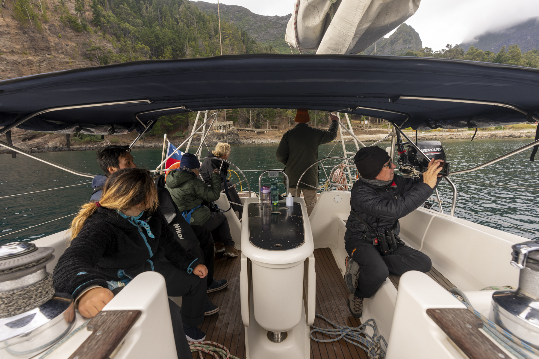 Life on board (image by Mark Beaman)