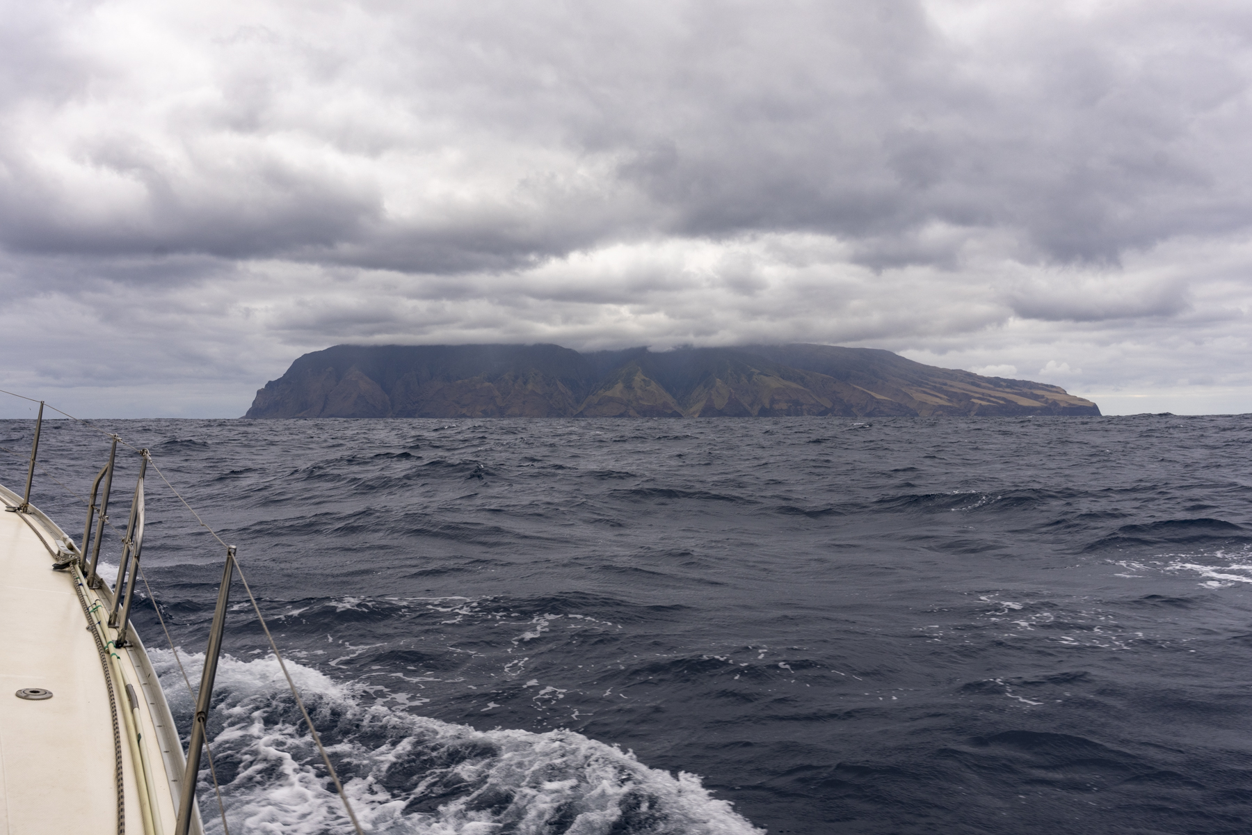 Masafuera/Alejandro Selkirk ahead (image by Mark Beaman)
