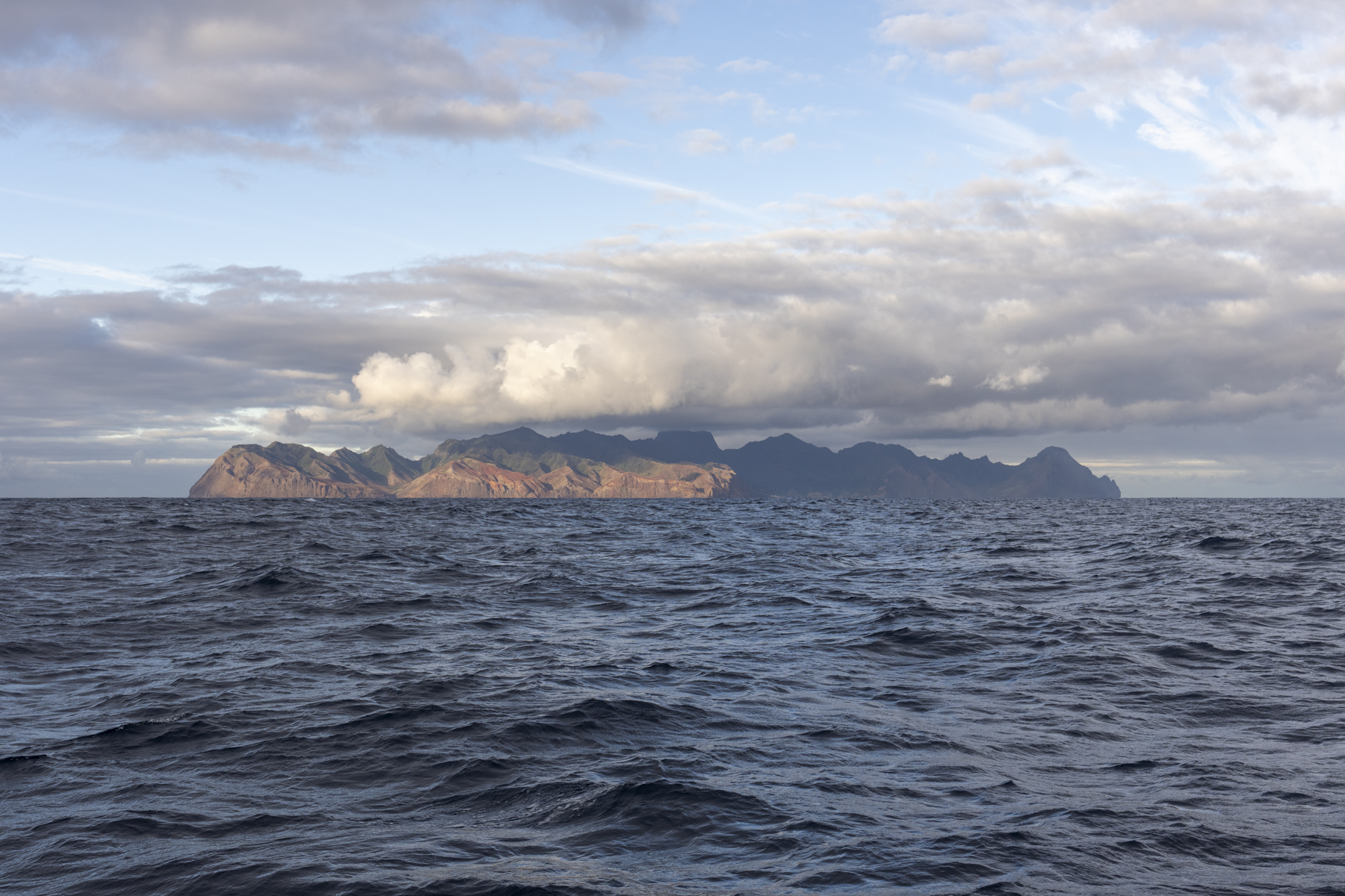 Masatierra landfall (image by Mark Beaman)