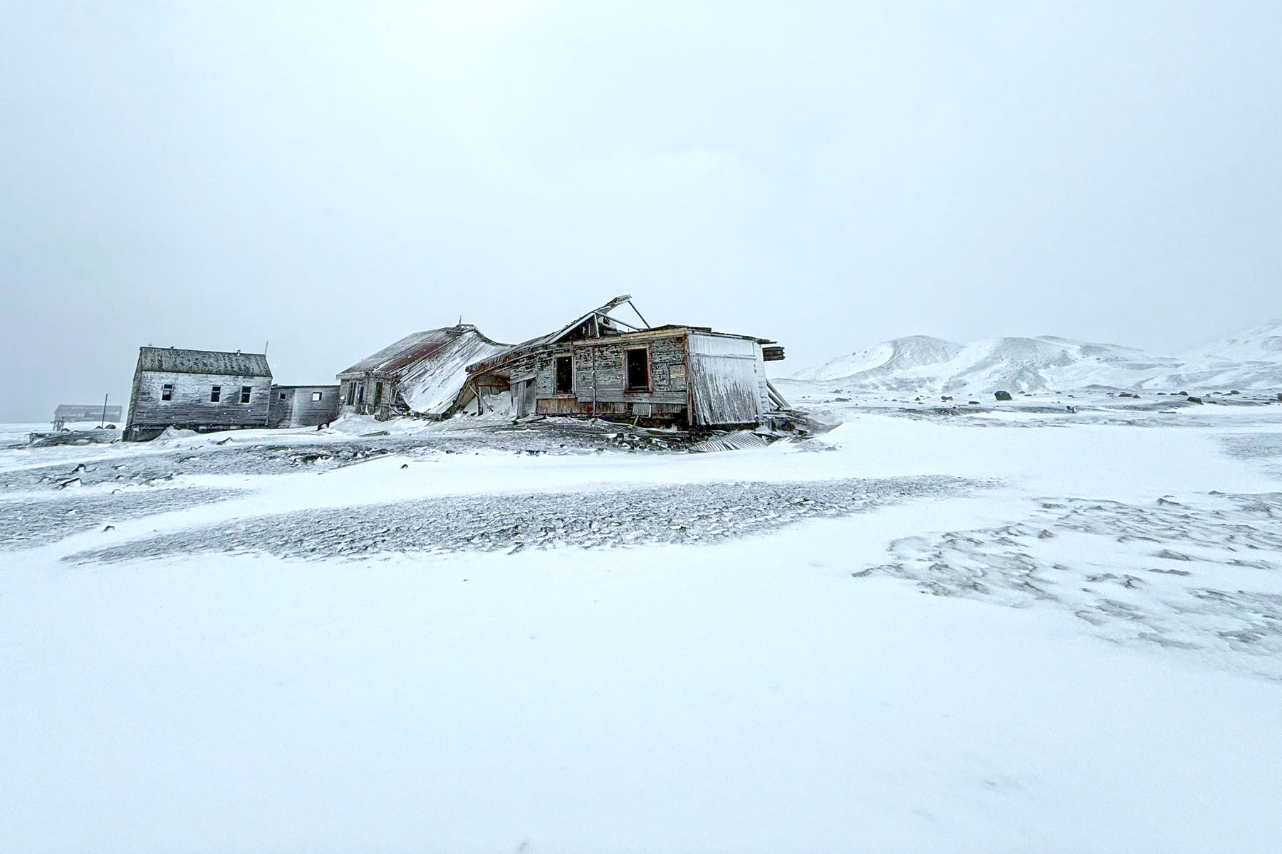 Biscoe House, Deception Island (image by Mike Watson)