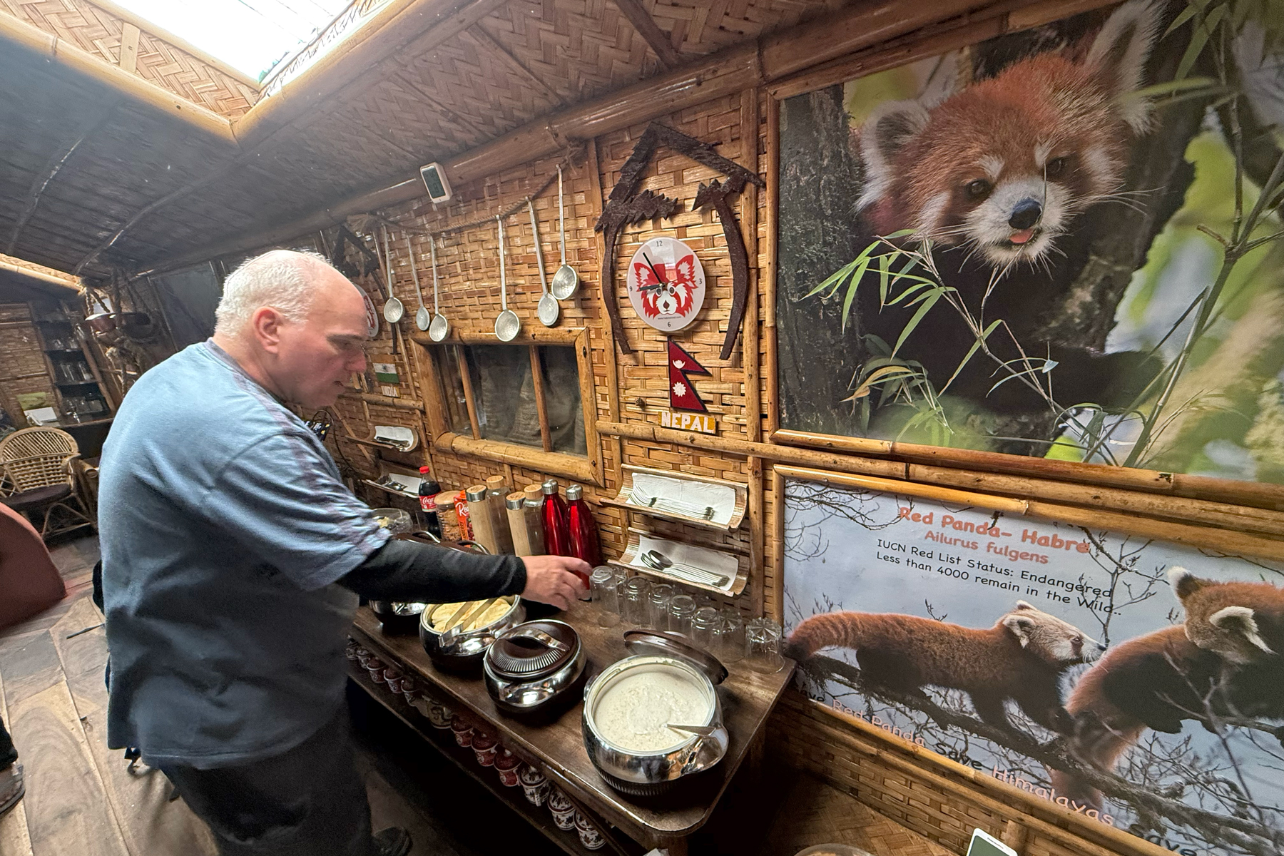 David MacLeman at Habre_s Nest (image by Mike Watson)