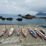 Lanyu Polynesian canoes (image by Vincent van der Spek)