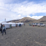 Our ger camp in the Jargalant (image by Mark Beaman)