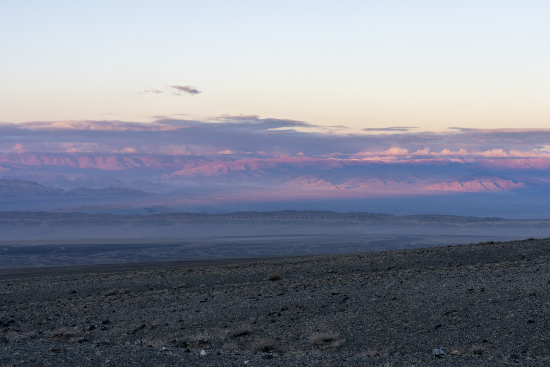 The Altai at sunrise (image by Mark Beaman)